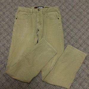 Tony Hawk Golden Tan Skinny Slouch Tan Colored Jeans 29”x32”